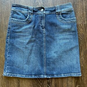 Harold’s Denim Blue Jean Mini Skirt - Size 6